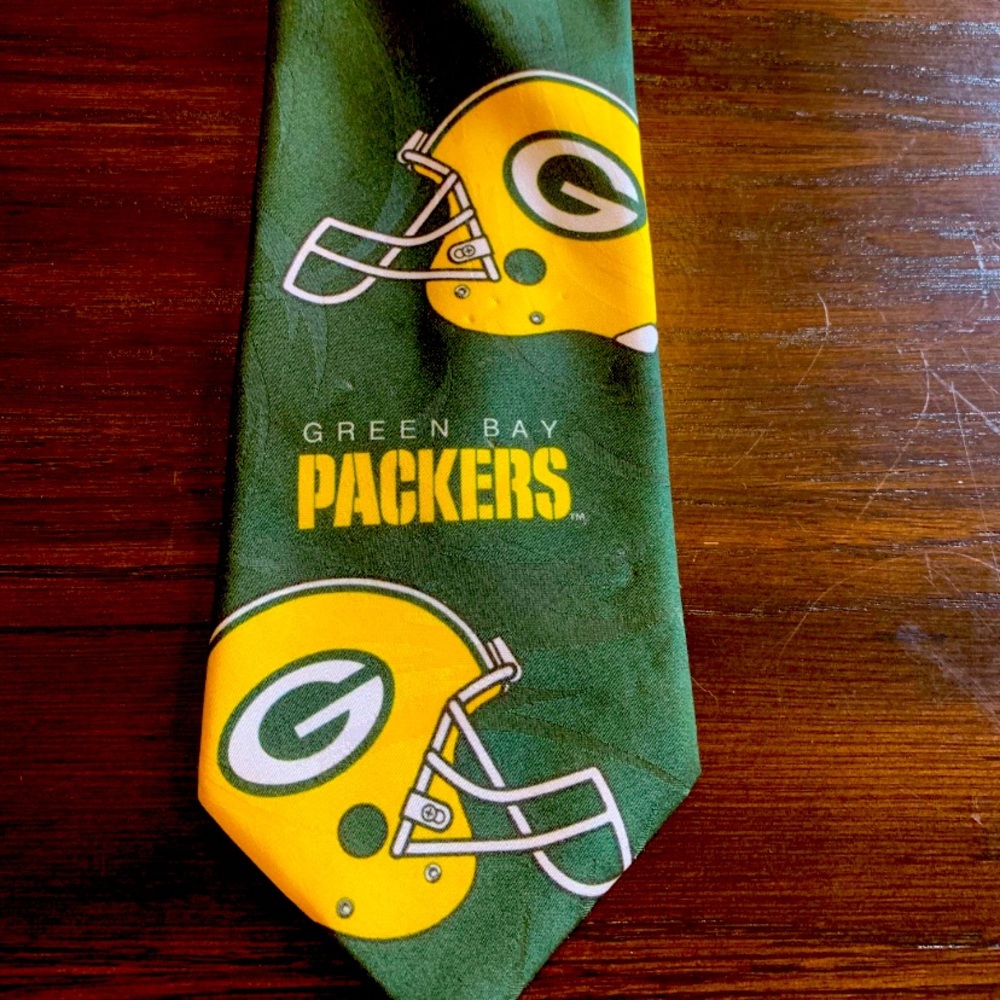 GB Packers men’s tie